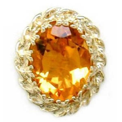 A1785 14K CITRINE SLIDE 